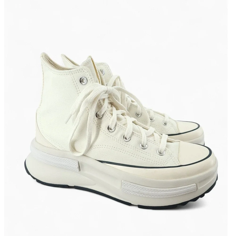 Converse Unisex M 7.5 / W 9 Chuck Taylor All Star Move Hi Canvas‎ Ivory Platform - Picture 2 of 10